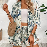 DIANELLA | Flower Printed Summer Set for Women-1